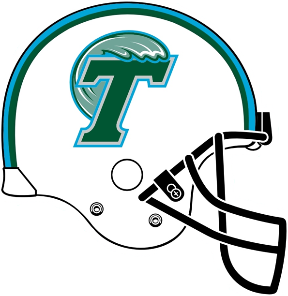 Tulane Green Wave 1998-Pres Helmet Logo v2 iron on transfers for clothing